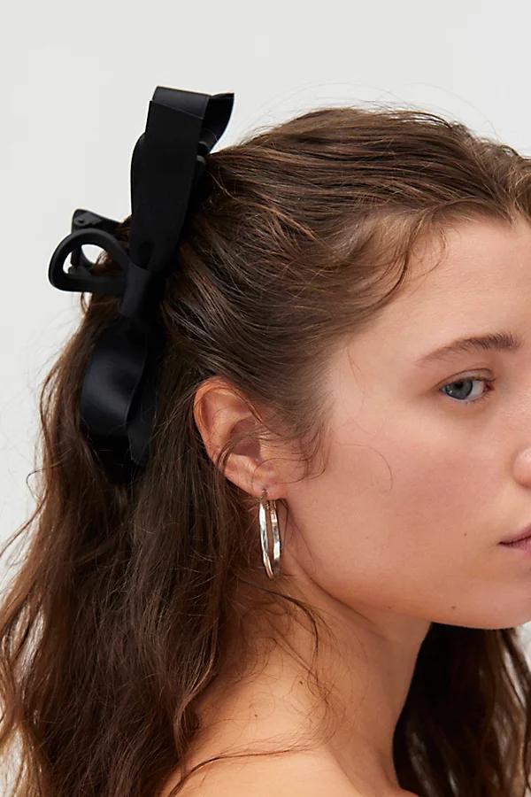 Ribbon Bow Claw Clip Womens at Urban Outfitters Product Image