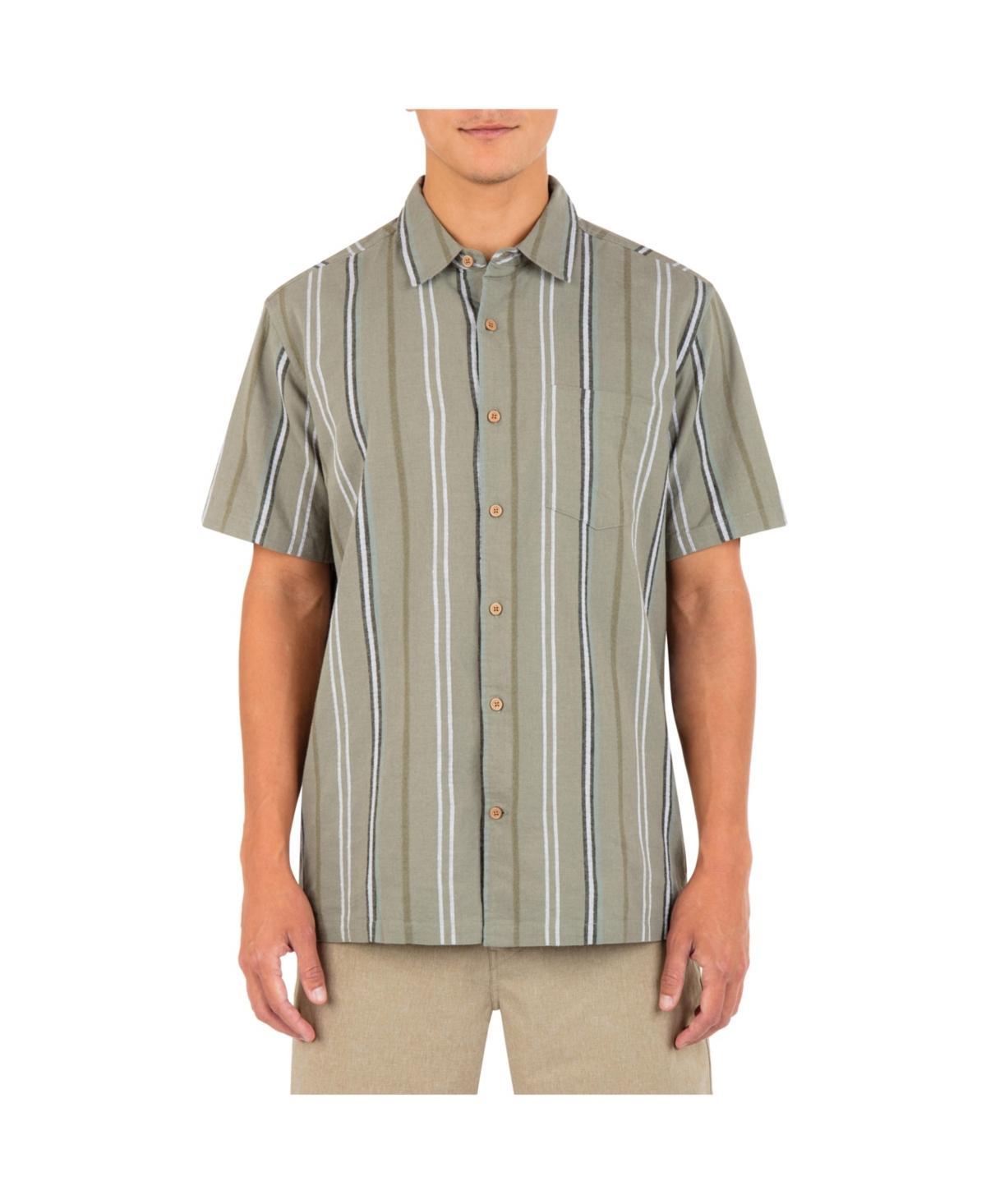 Hurley Mens Rincon Linen Short Sleeve Shirt Product Image