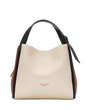 kate spade new york knott large colorblock leather handbag Product Image