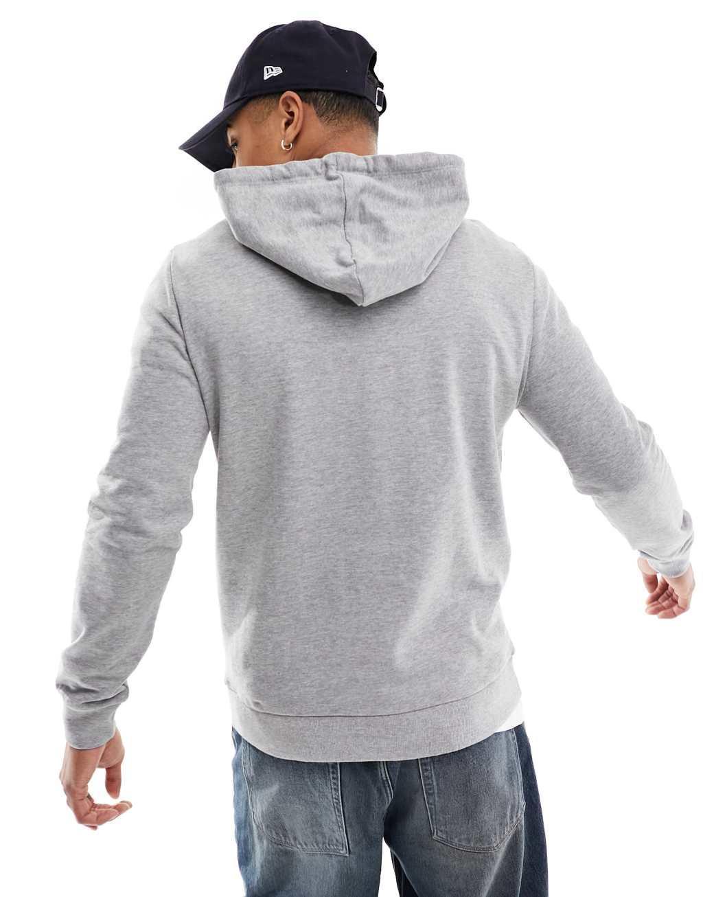 ASOS DESIGN essential hoodie in heather gray Product Image