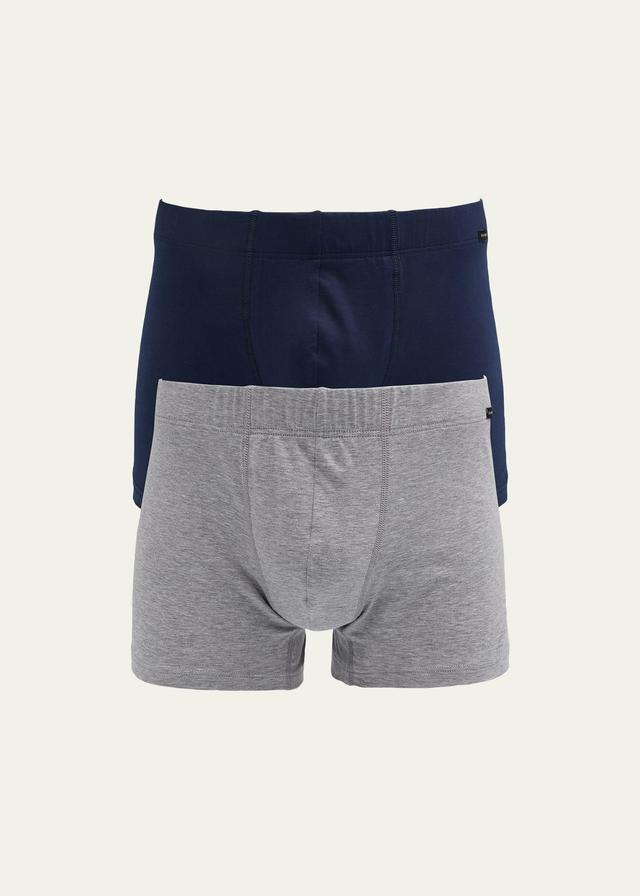 Mens Cotton Essentials 2-Pack Boxer Briefs Product Image