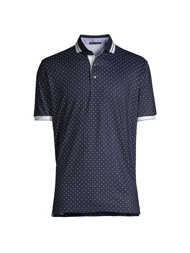 Mens Racquet Icon Polo Shirt Product Image