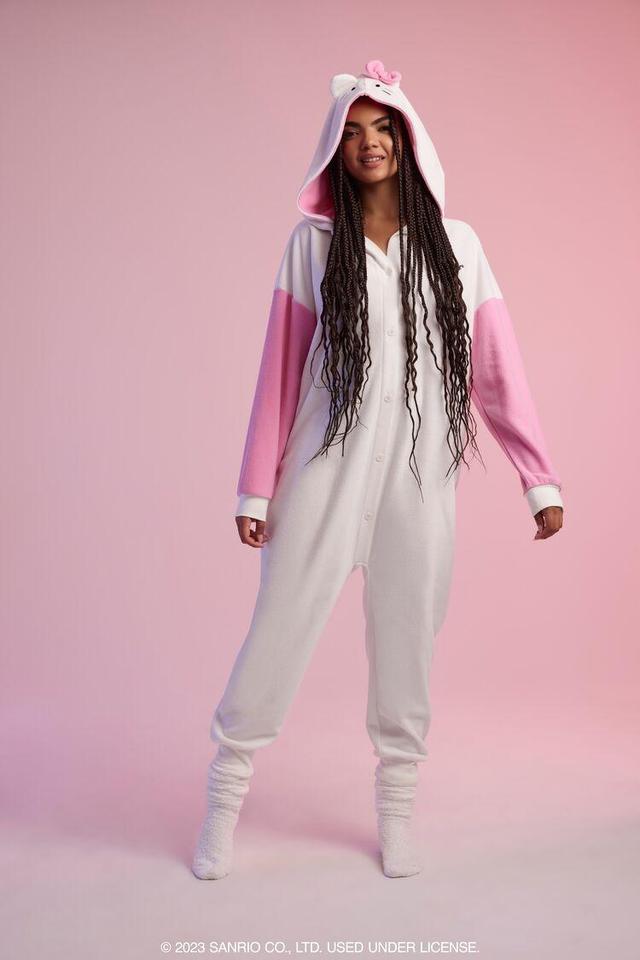 Hello Kitty Hooded Pajama Jumpsuit | Forever 21 Product Image