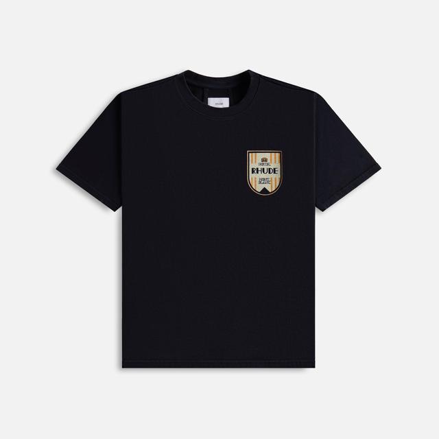 Rhude Mont-Blanc Hotel Tee - Vintage Black Male Product Image