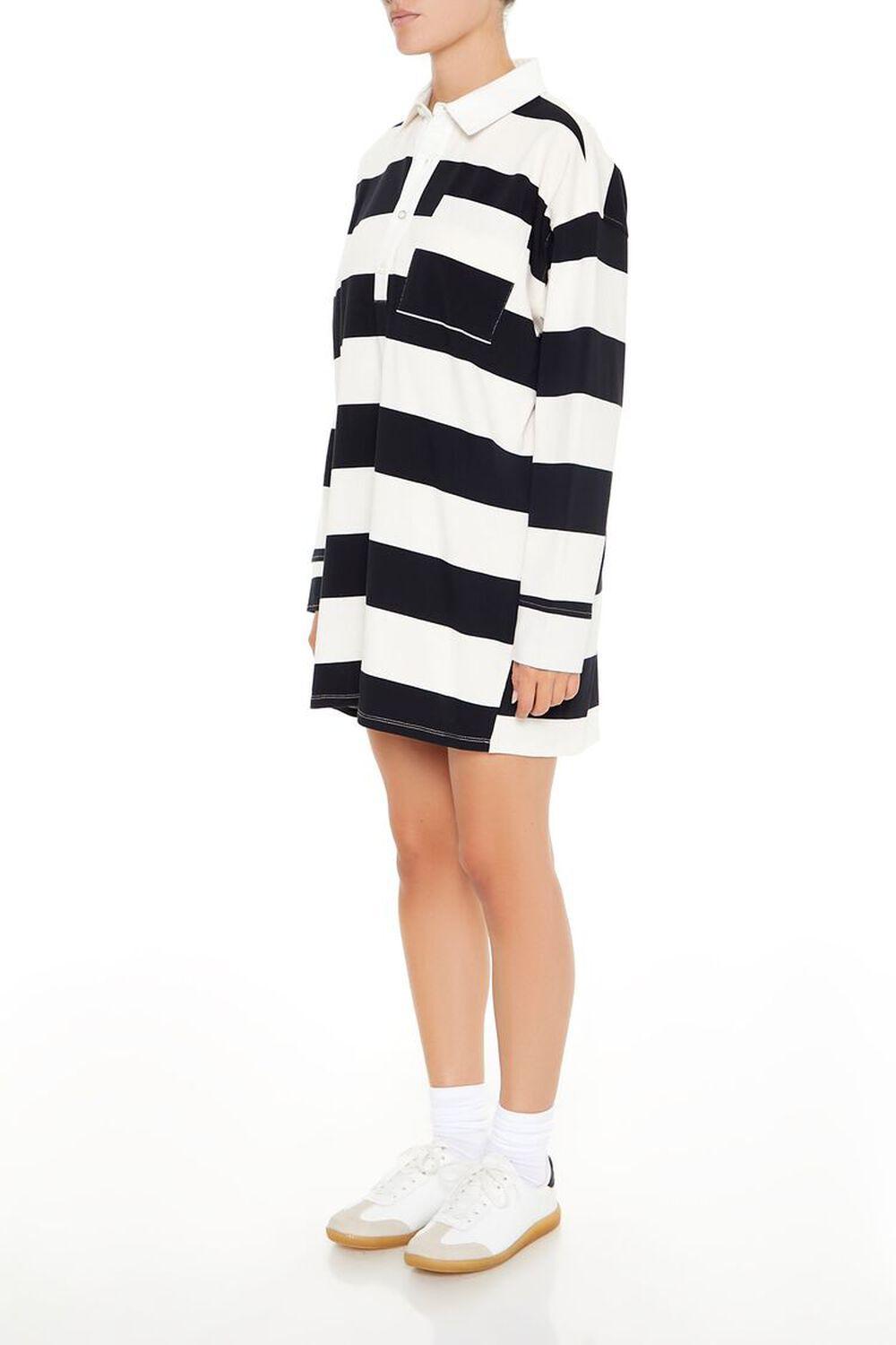 Striped Polo Shirt Dress | Forever 21 Product Image