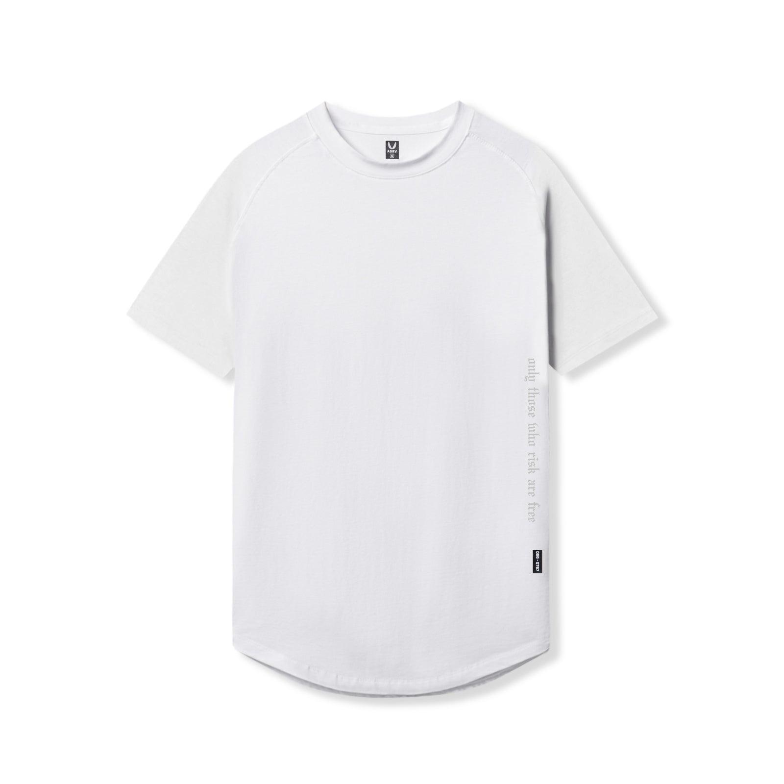 0767. Supima® Established Tee - White Product Image