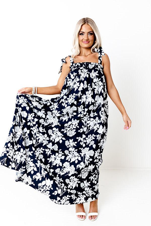 Getting Comfortable Floral Maxi Product Image