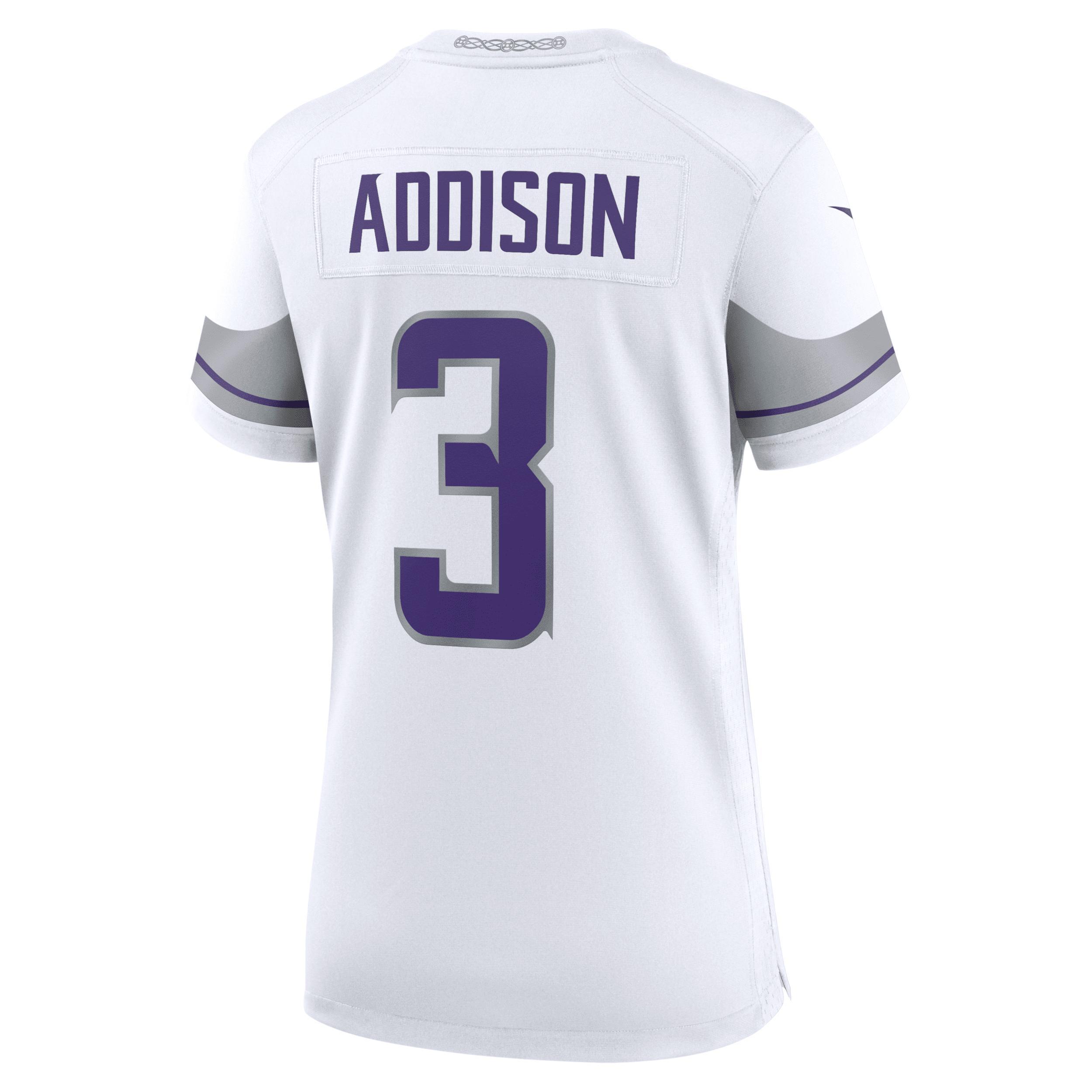 Jordan Addison Minnesota Vikings Nike Women's NFL Game Football Jersey Product Image