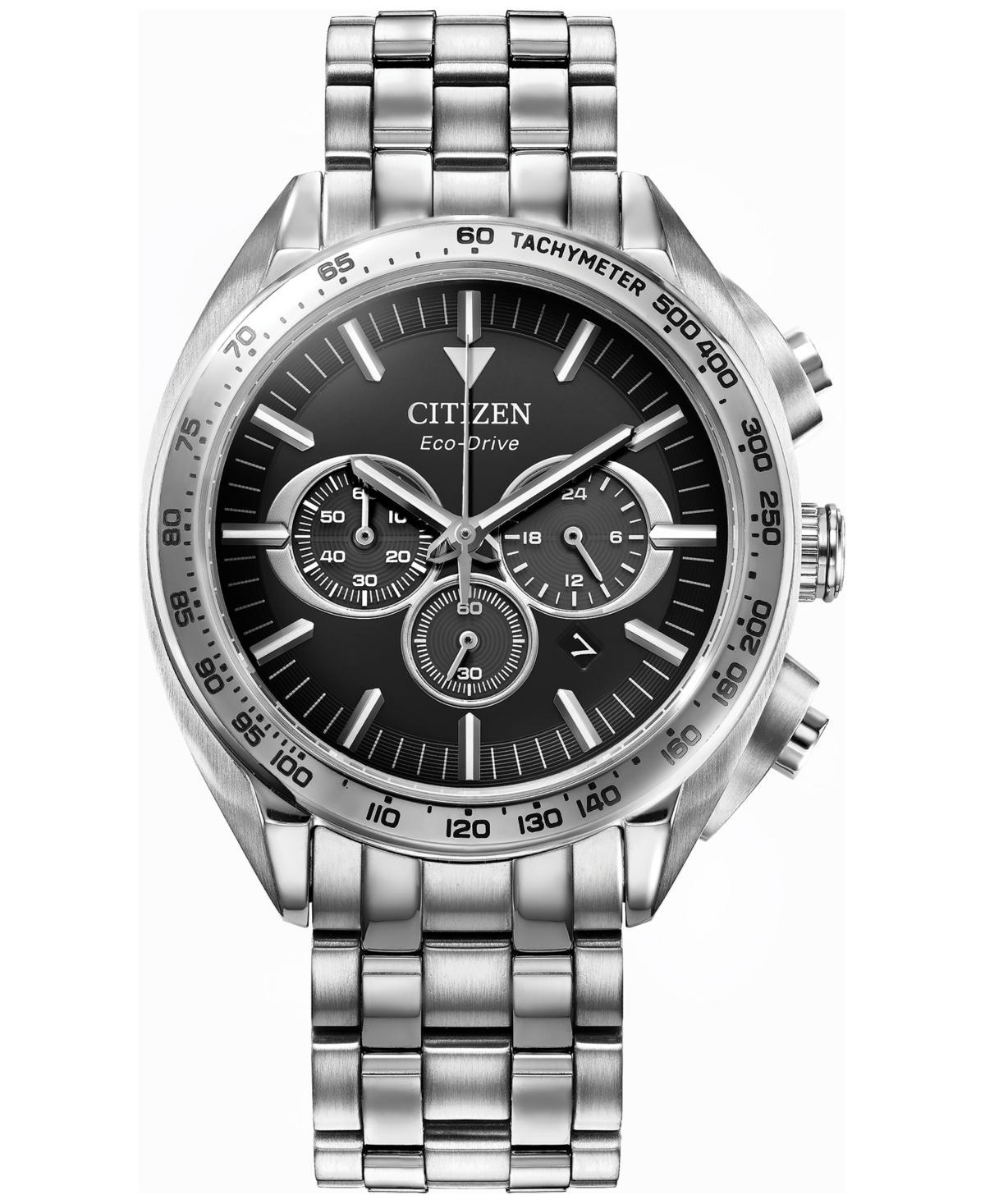 Citizen Mens Carson Chronograph Two Tone Stainless Steel Bracelet Watch Product Image