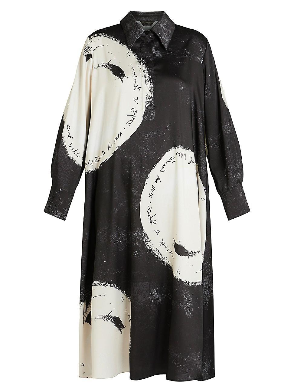 Womens 2A Uscita Bona Printed Midi-Dress product image