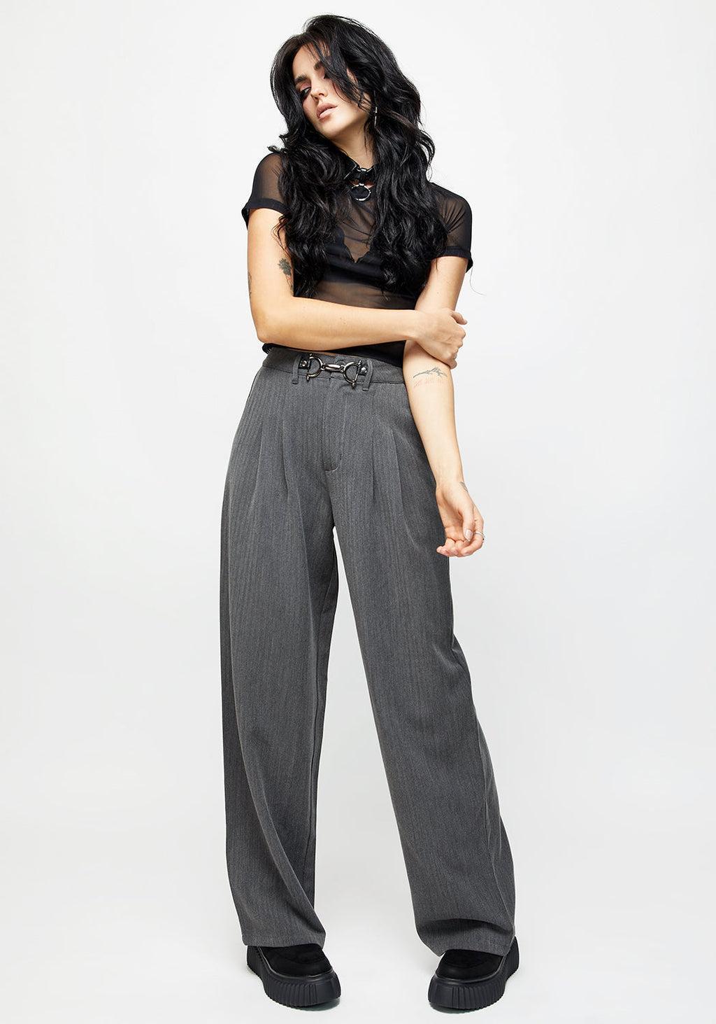 HERRINGBONE TAILORED TROUSER Product Image