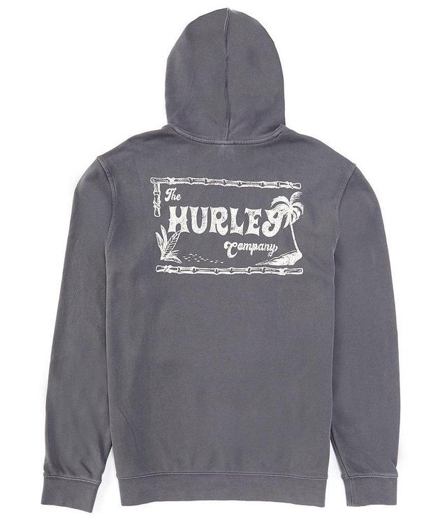 Hurley Naturals Long Sleeve French Terry Fleece Hoodie Product Image