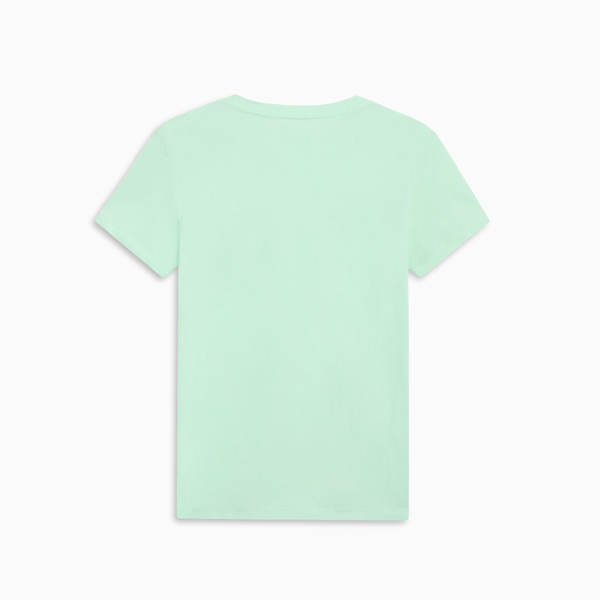 PUMA Upfront Line Logo Women's Tee Product Image