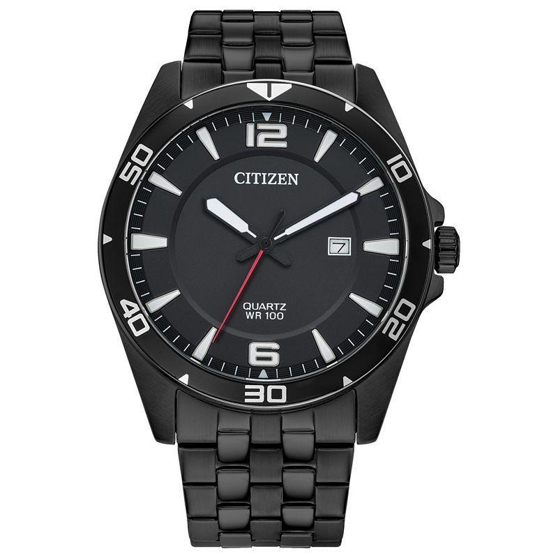 Citizen Mens Black Ion-Plated Stainless Steel Watch - BI5055-51E Product Image