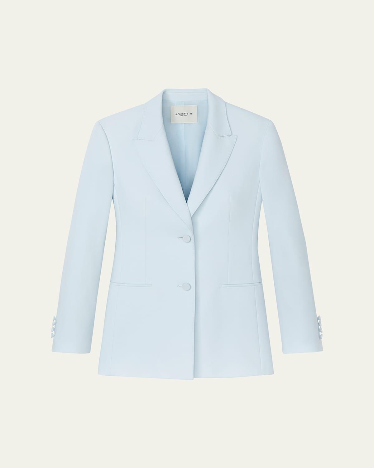 Lafayette 148 New York Womens Finesse Crpe de Chine Blazer Product Image