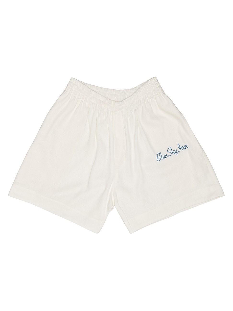 Mens Cotton Logo Shorts Product Image