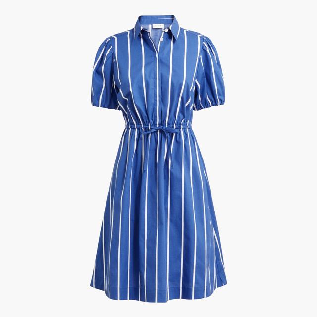 Short-sleeve tie-waist mini dress Product Image