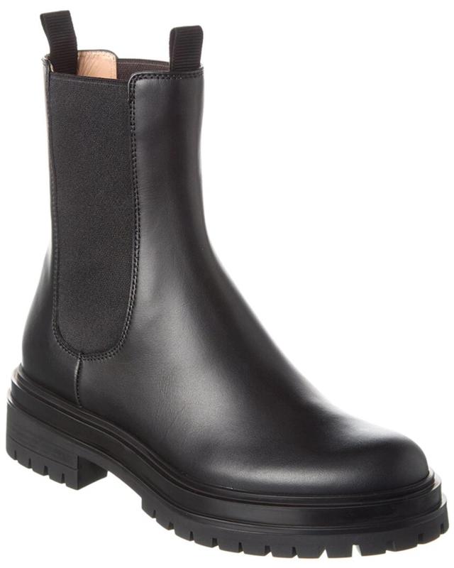 Chester Leather Boot In Black Product Image