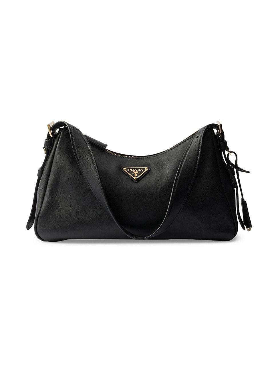 Womens Aimee Medium Leather Shoulder Bag Product Image