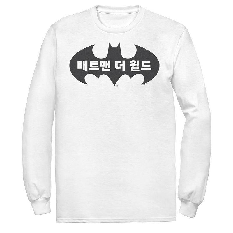 Mens Batman:The World South Korea Bat Logo Tee Product Image