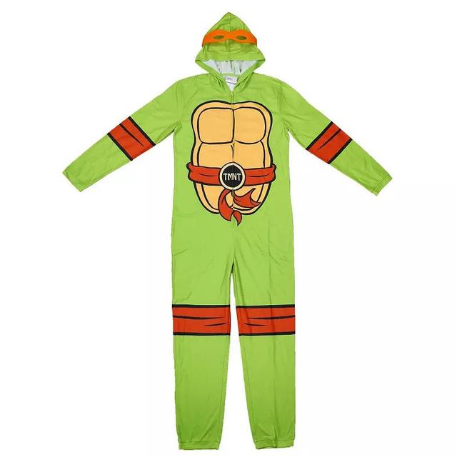 Adult TMNT Teenage Mutant Ninja Turtles Hooded Cosplay Union Suit, Mens Product Image