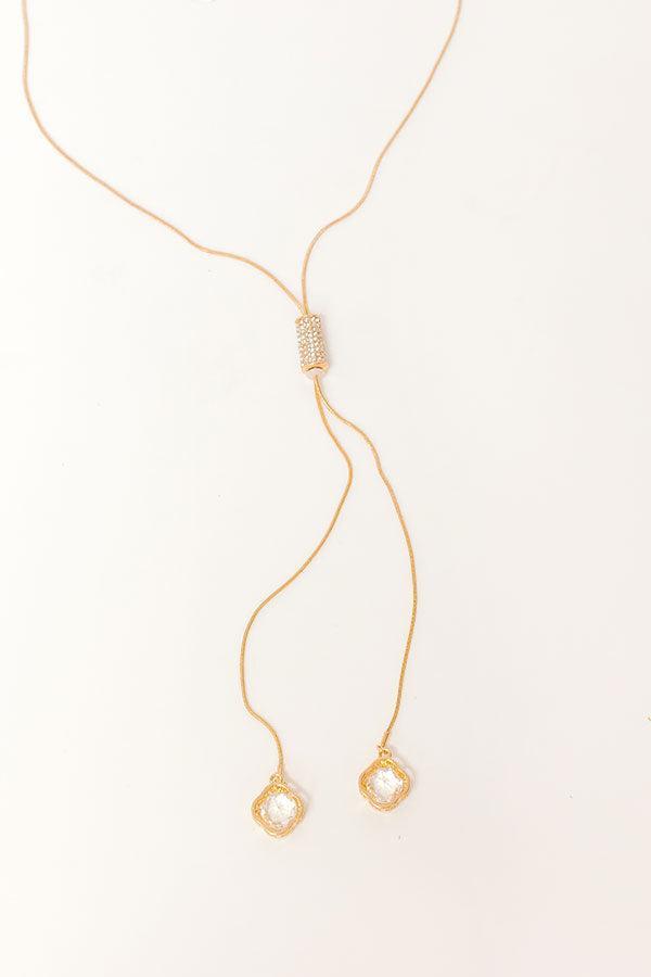 Elite Elegance Lariat Necklace Product Image