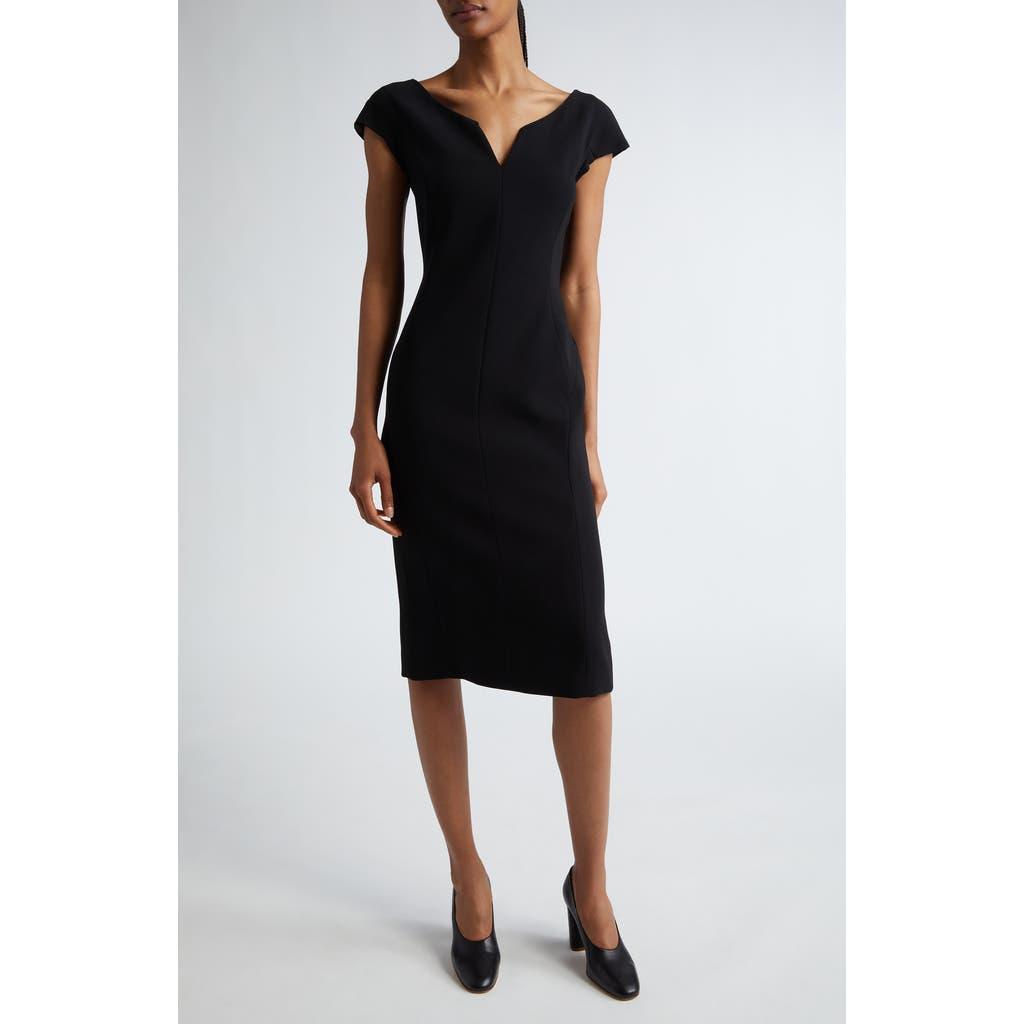 MAX MARA Cady Princess-line Dress In Black Product Image