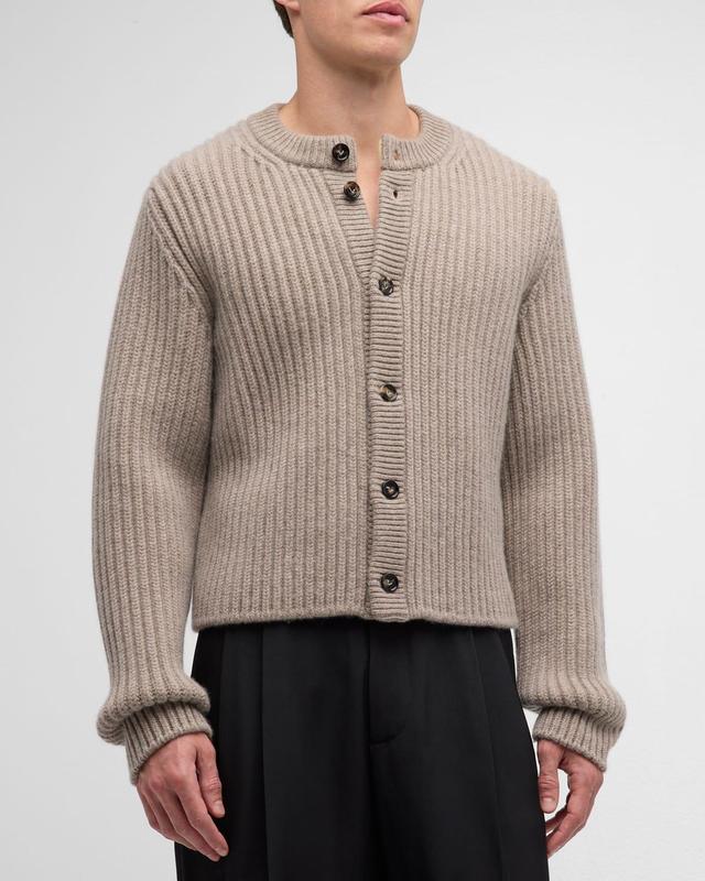 Mens Wool-Cashmere Cardigan Product Image