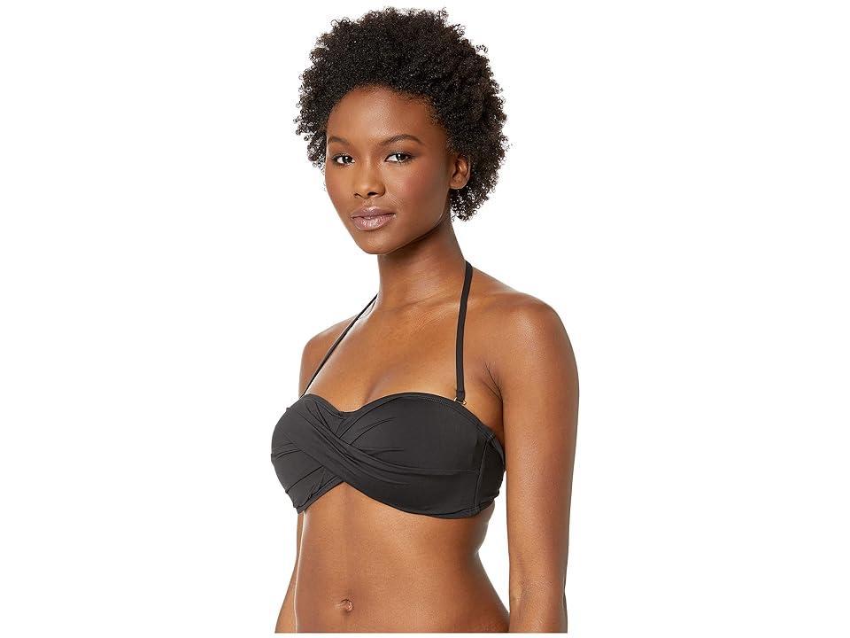 Tommy Bahama Pearl Twist Bandeau Bikini Top Product Image