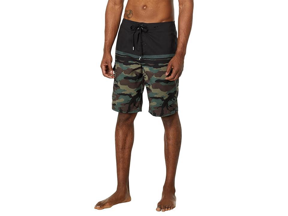 O'Neill Santa Cruz Printed Boardshorts (Camo 5) Men's Swimwear Product Image