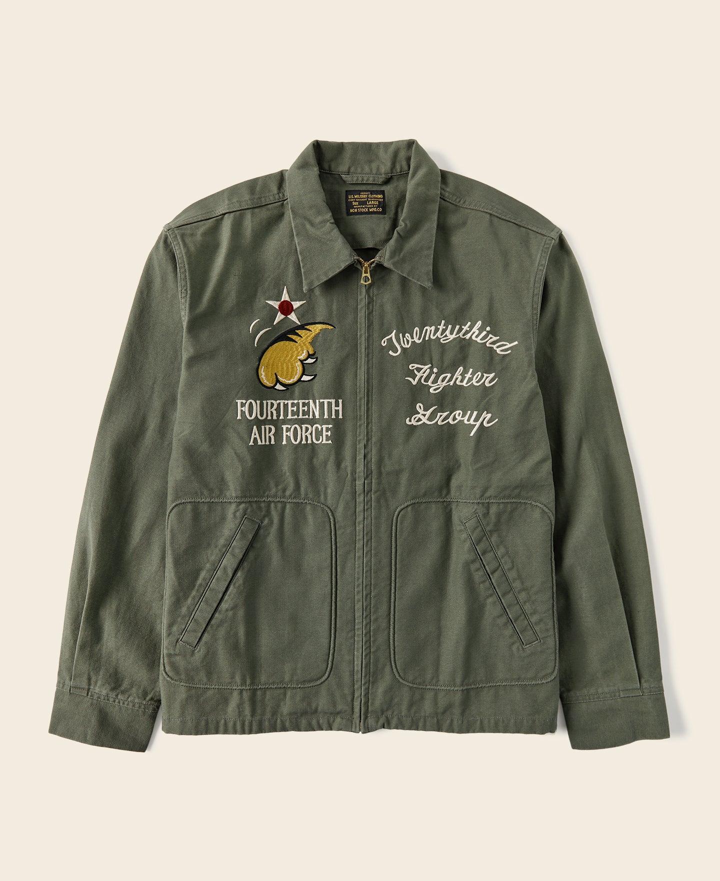 USAAF 14th Air Force Flying Tigers Embroidery Jacket Product Image