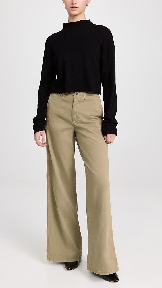 rag & bone Sofie Wide Leg Chino Pants | Shopbop Product Image