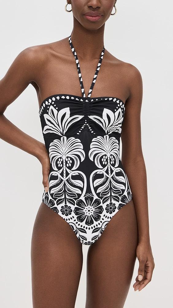 FARM Rio Flowers Leopards One Piece | Shopbop Product Image