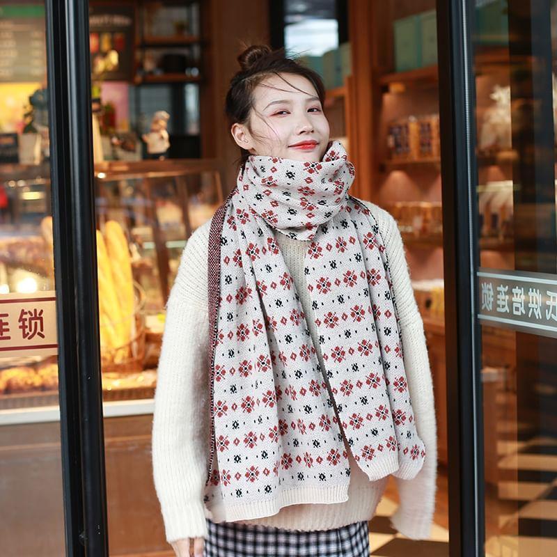 Floral Print Scarf Product Image