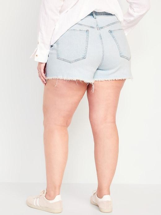 High-Waisted OG Jean Shorts -- 3-inch inseam Product Image