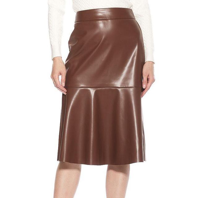 Womens ALEXIA ADMOR Ezra Midi Flared Skirt Product Image