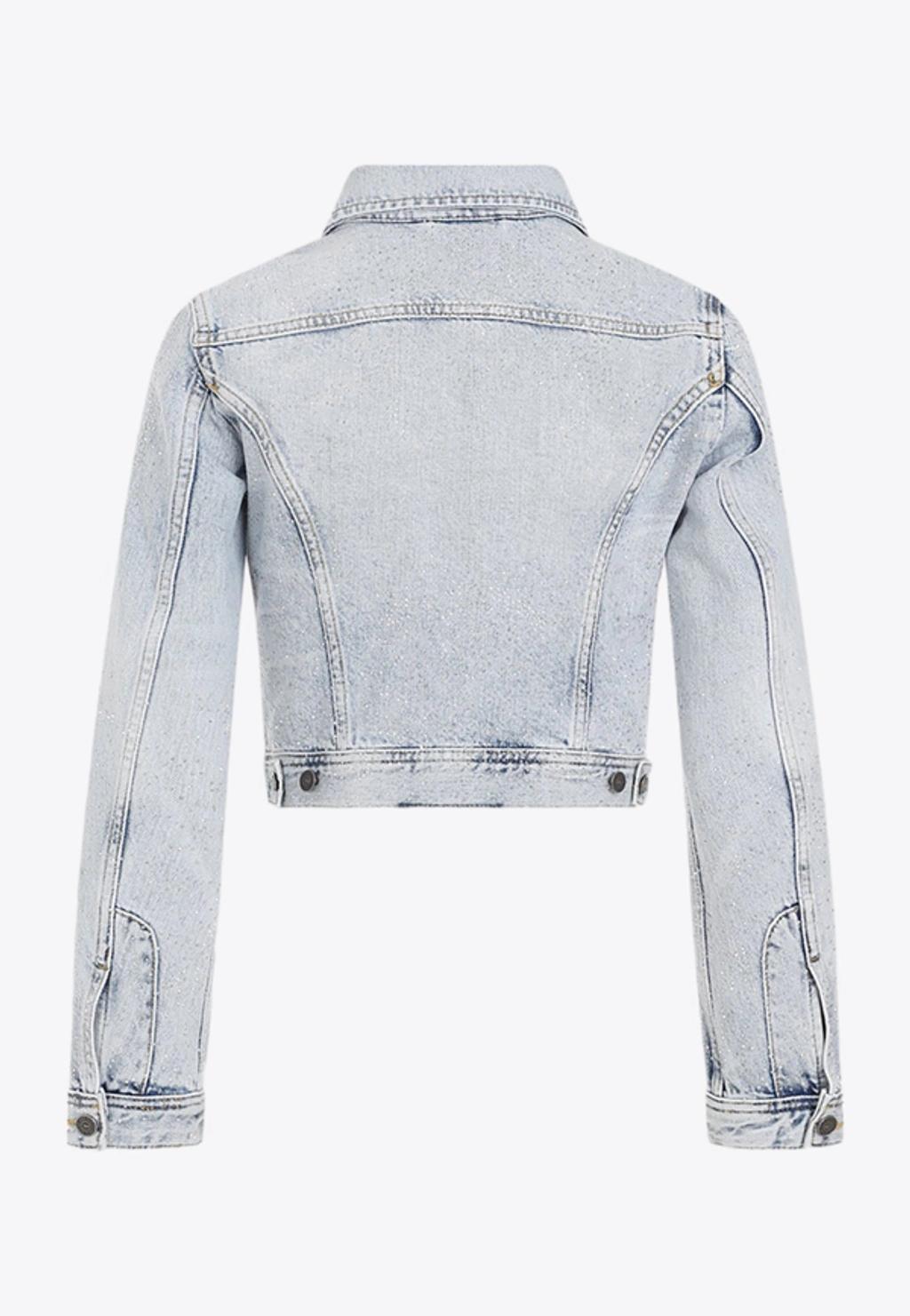 Diesel De-slimmy Jacket In F Bleu Product Image