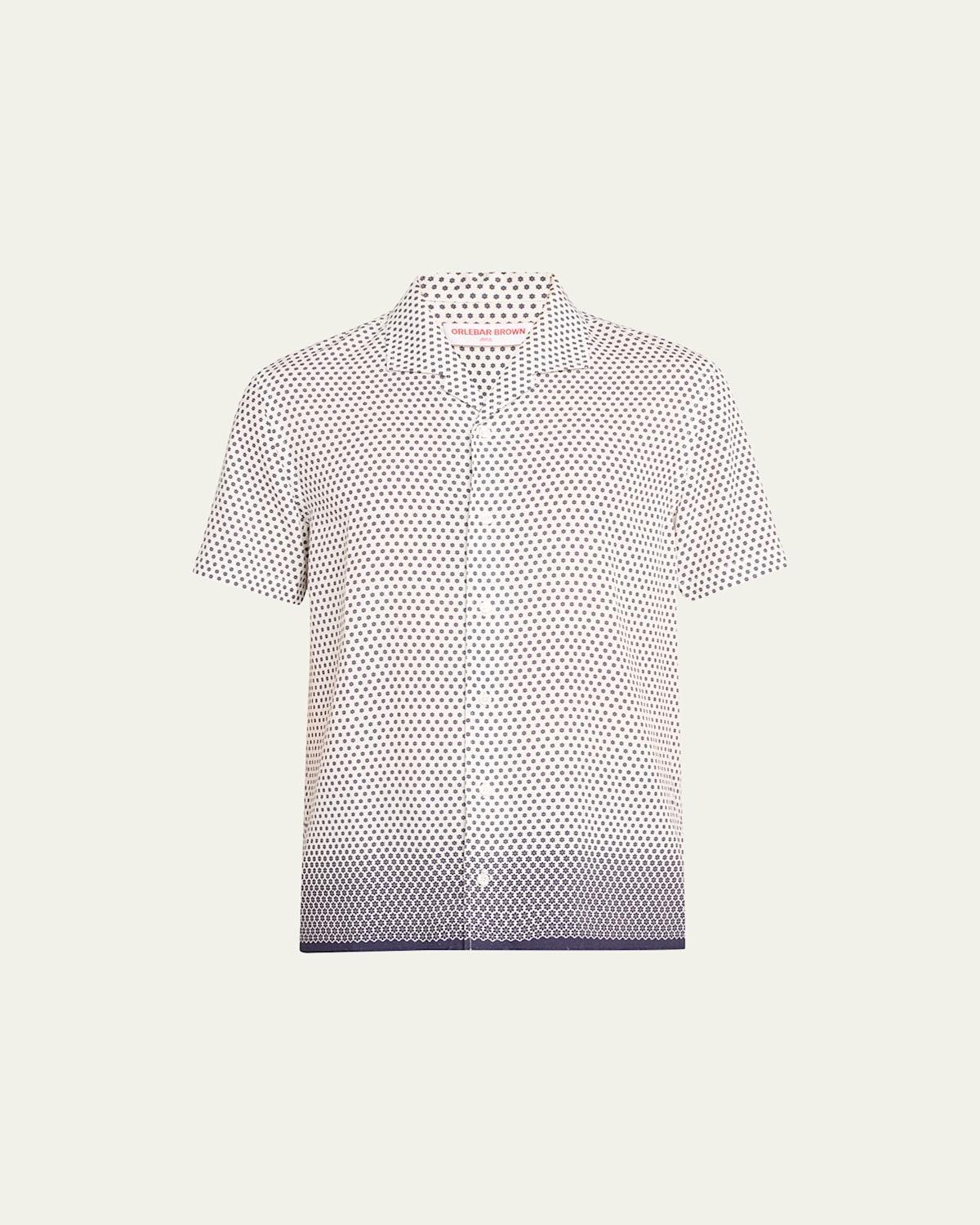 Mens Hibbert Floret Degrade Camp Shirt Product Image