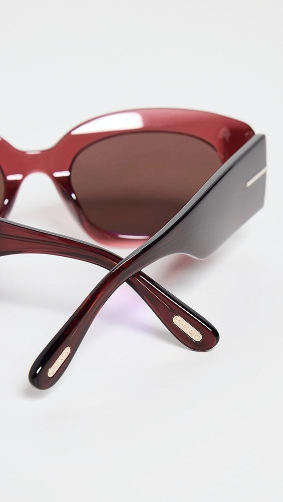 Tom Ford Cielle Sunglasses | Shopbop Product Image