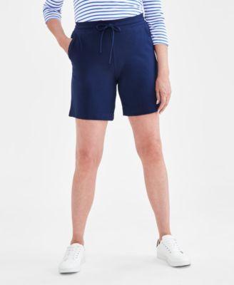 Style & Co Womens Mid Rise Sweatpant Shorts, Created for Macys Product Image