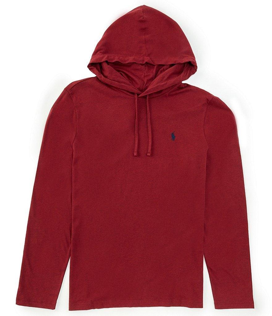 Polo Ralph Lauren Cotton Jersey Long-Sleeve Hoodie Product Image