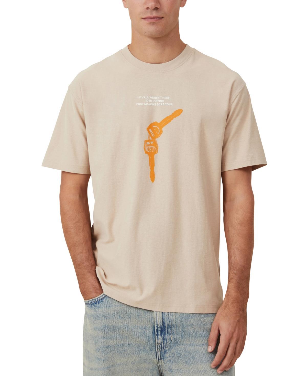 Men's Loose Fit Music T-Shirt Product Image