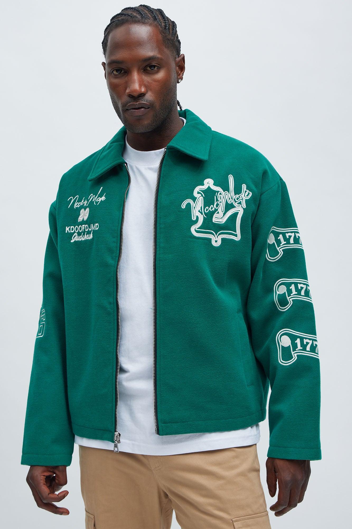 Independence Varsity Jacket - Kelly Green product image