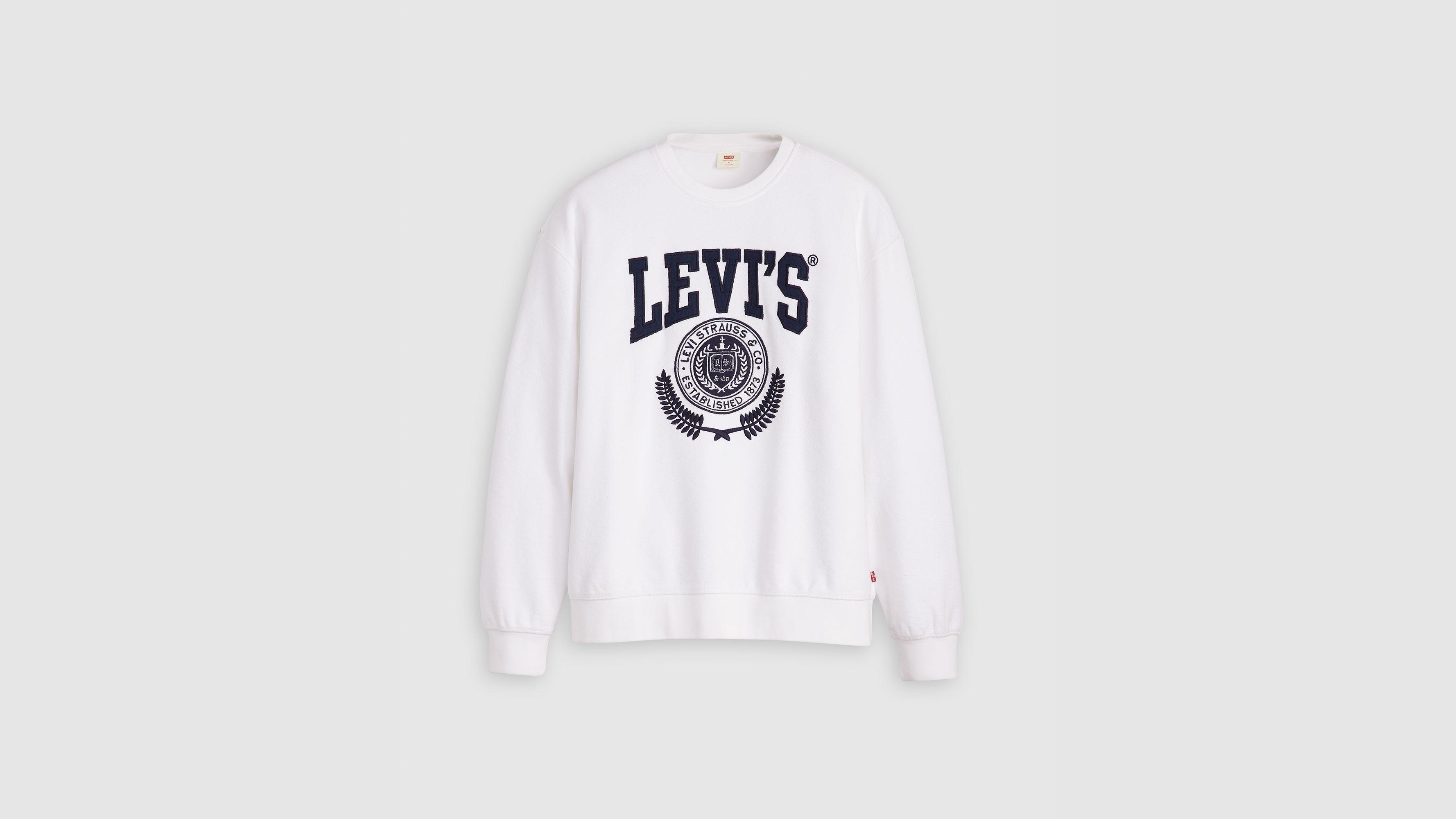 Relaxed Graphic Crewneck Sweatshirt Product Image