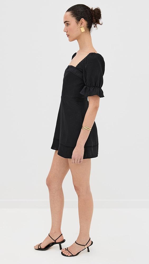 Reformation Evianna Linen Dress | Shopbop Product Image