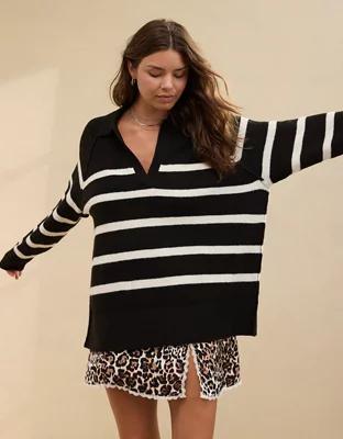 Aerie unREAL Polo Sweater product image