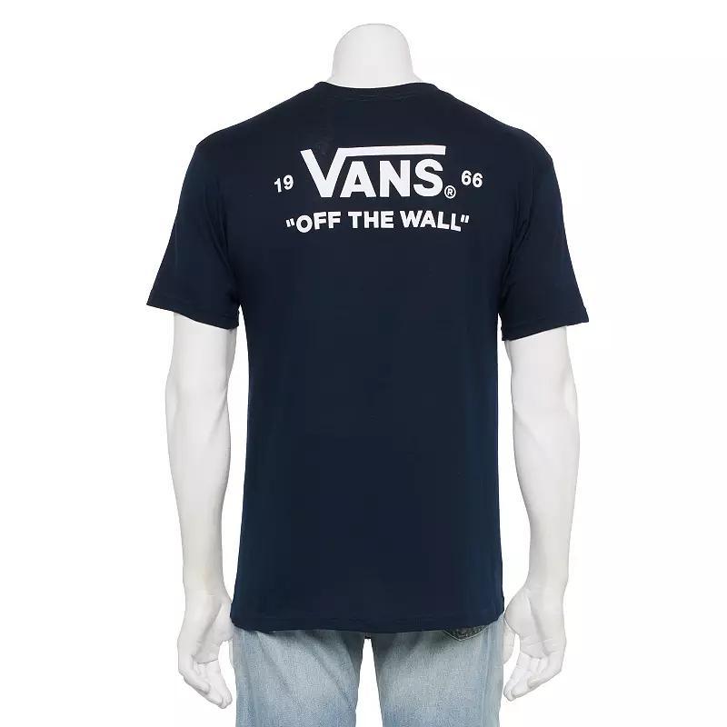 Mens Vans Short Sleeve Graphic Tee Blue Product Image