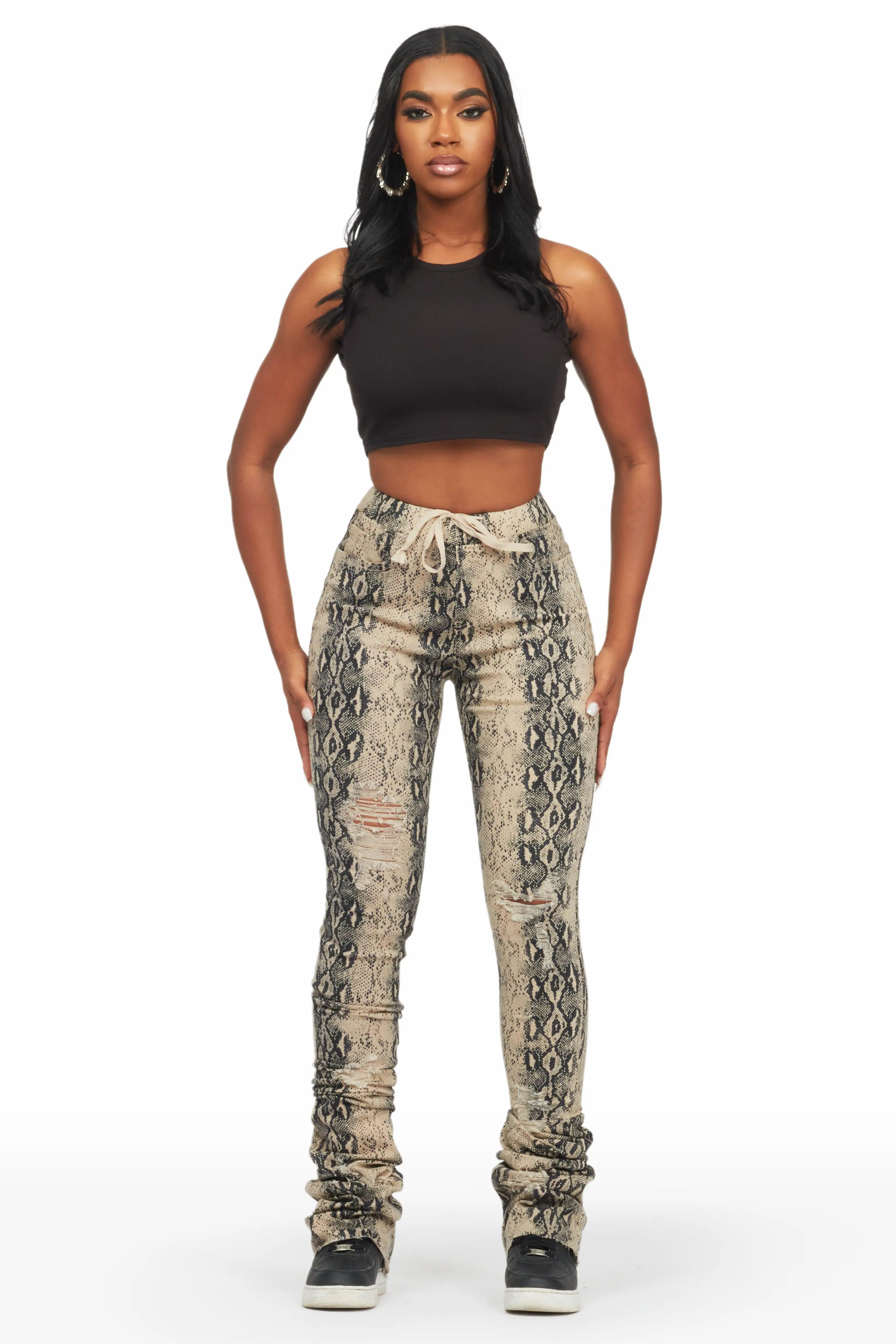 Erriona Snake Super Stacked Pant Female Product Image