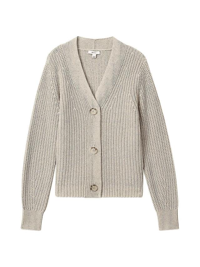 Womens Ariana Cotton-Linen Blend Cardigan Product Image