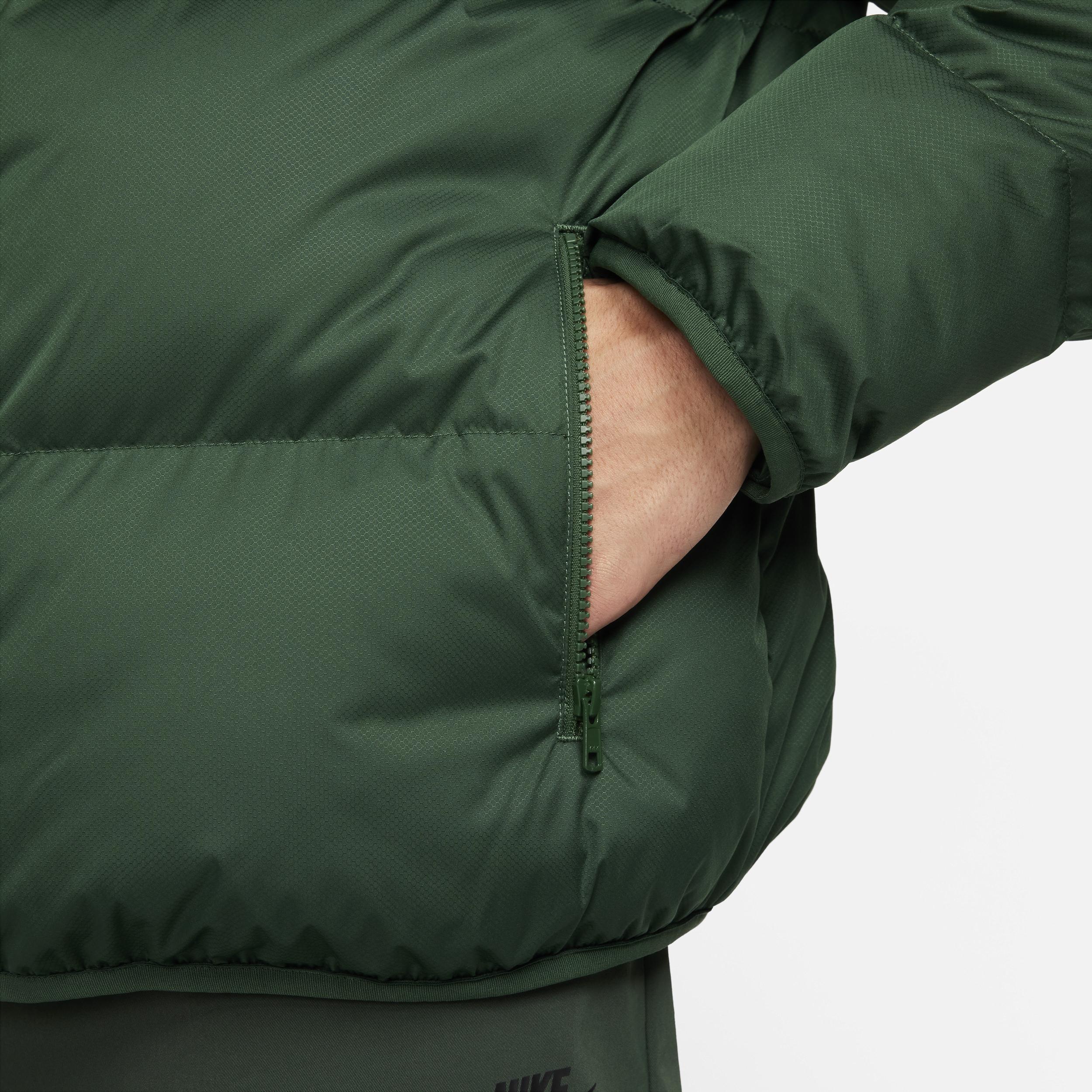 Nike Mens Nike Thermore Fill Club Puffer Jacket - Mens Green/White Product Image